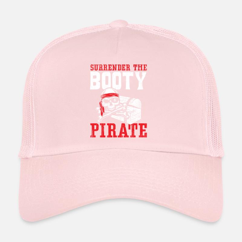 Reddition Le Butin Pirate Caraïbes Buccaneer Casquette trucker 