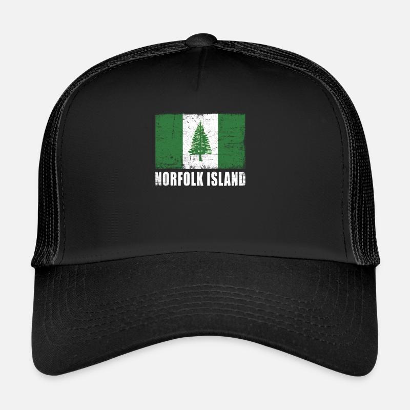 Drapeau de l’île Norfolk Casquette trucker 