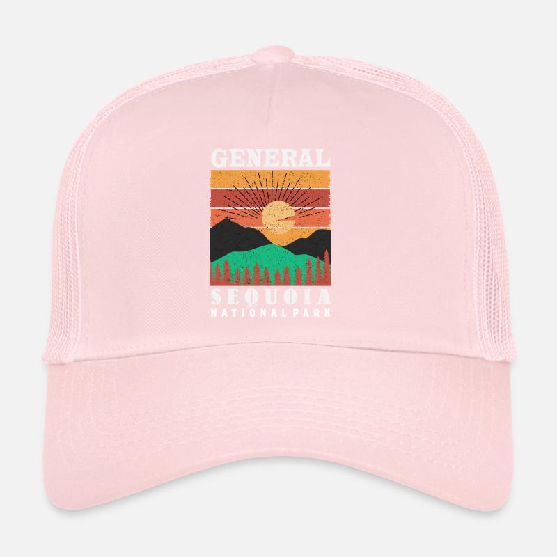 Sequoia National Park Sequoias General Nevada So Trucker Cap