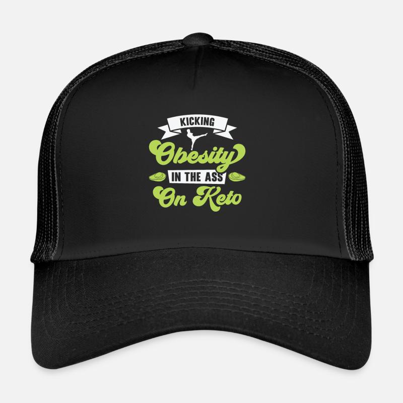 Keto-Diät Ketogene Ernährung Diätassistent Trucker Cap