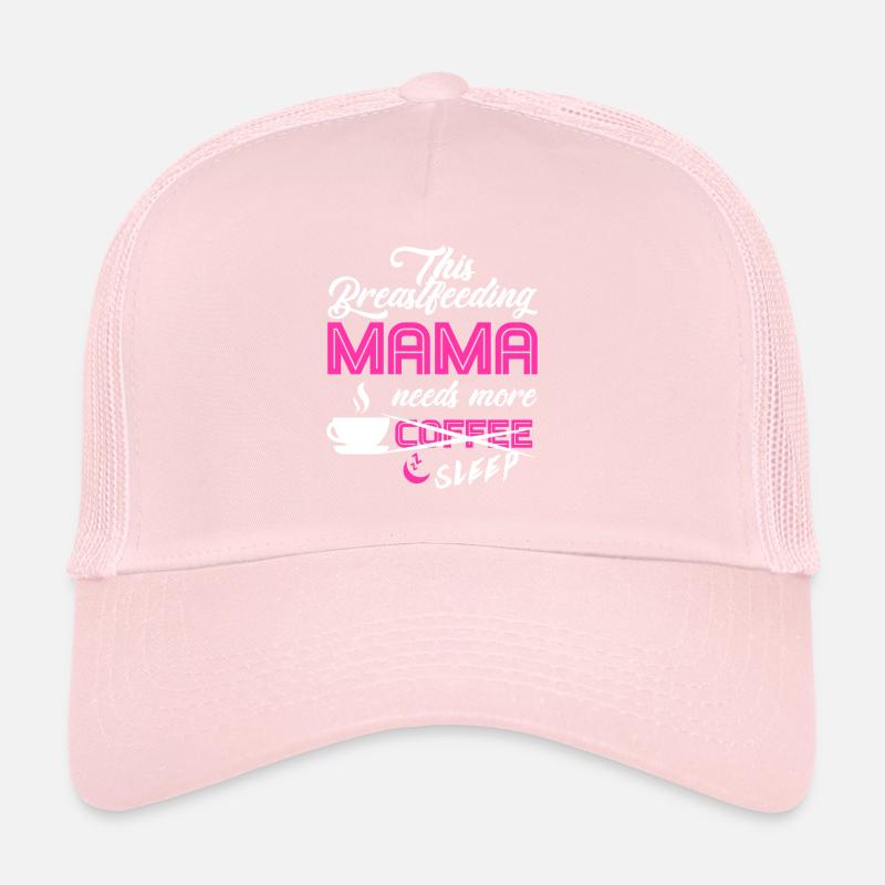 Breastfeeding Mom Mama Normalized Awareness Trucker Cap