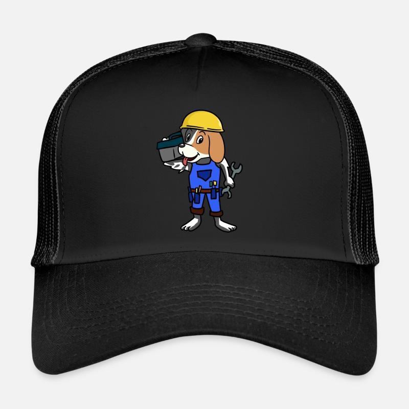 Artisans Artisans Chantier De construction Professions Travail Casquette trucker 