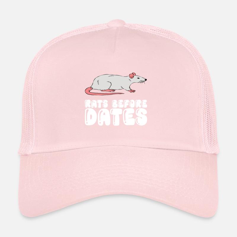 Rats before dates Trucker Cap