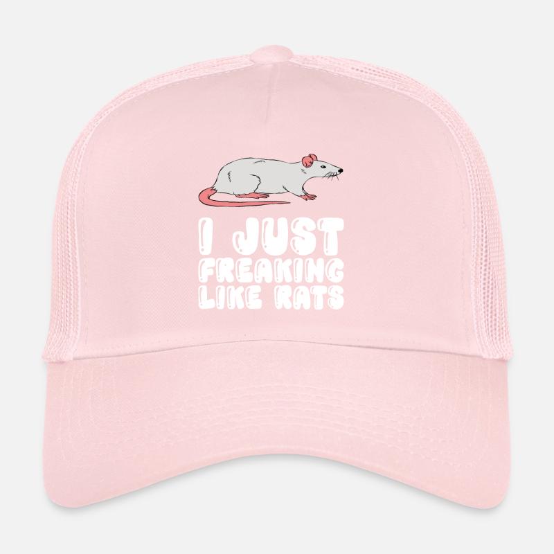 J’aime vraiment les rats Casquette trucker 