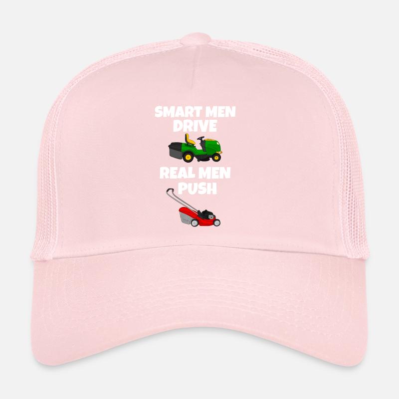 Männer Garten Rasenmäher Logik Trucker Cap