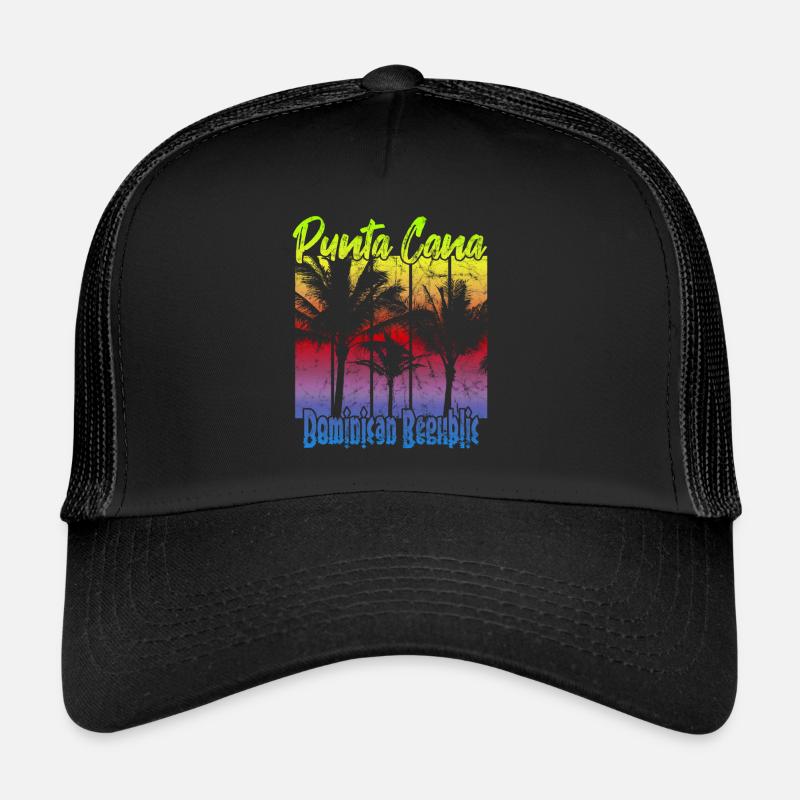 Punta Cana Dominican Republic Trucker Cap