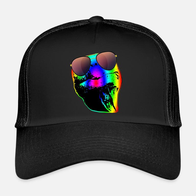 Turtle Sunglasses Turtles Rainbow Trucker Cap