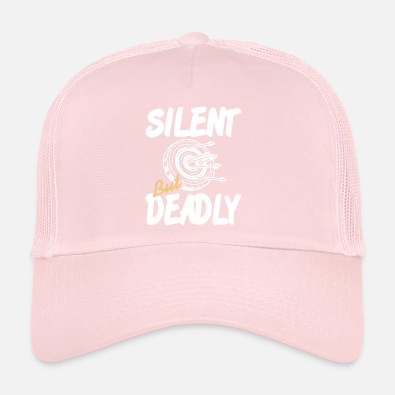 Silent Bud Deadly Awesome Hunter Archery Design Casquette trucker 