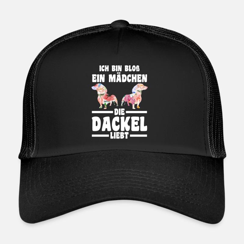 Dackel Mädchen Dackel Besitzerin Geschenk Trucker Cap
