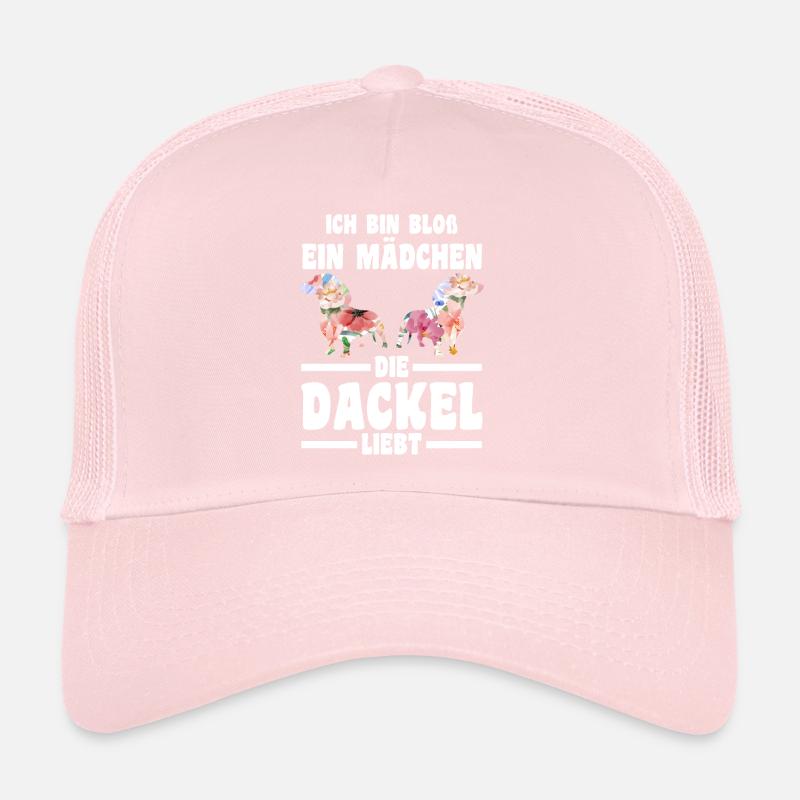 Dackel Mädchen Dackel Besitzerin Geschenk Trucker Cap