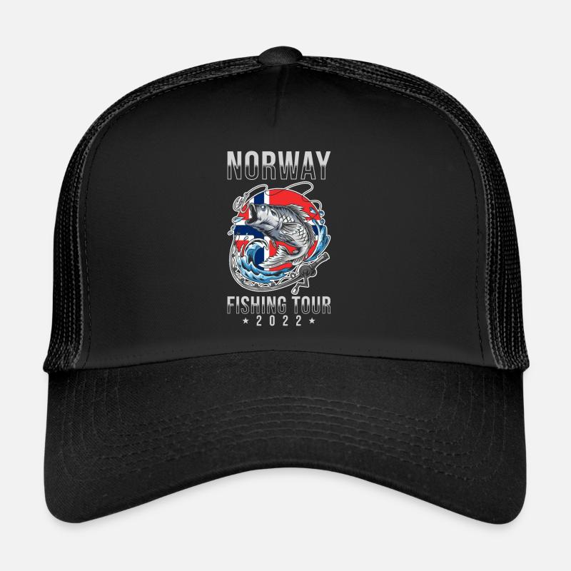 Circuit de pêche Norvège 2022 Casquette trucker 