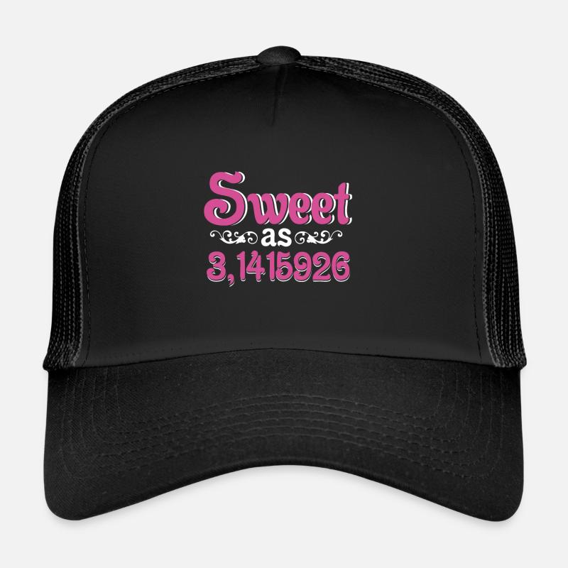 Süß Wie Kuchen 3. 1415926 Funny Math Science Geek Trucker Cap