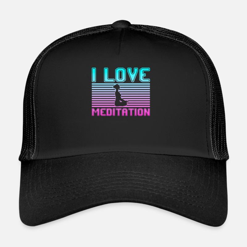 J’adore la méditation Casquette trucker 