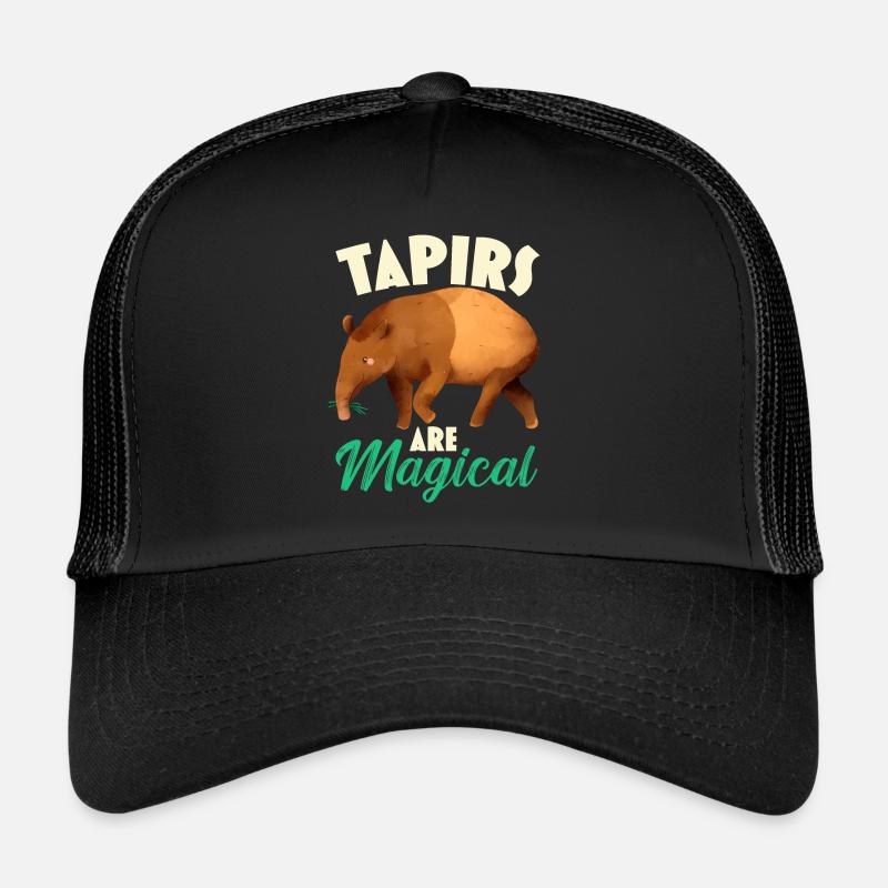 Tapire sind magisch Wildtier Tierpfleger Trucker Cap