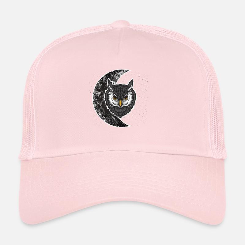 Eule Mond Vogel Süß Eulen Vögel Trucker Cap