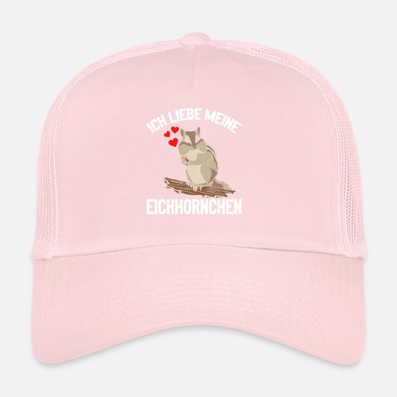 Eichhörnchen Freunde - Ich liebe meine Trucker Cap