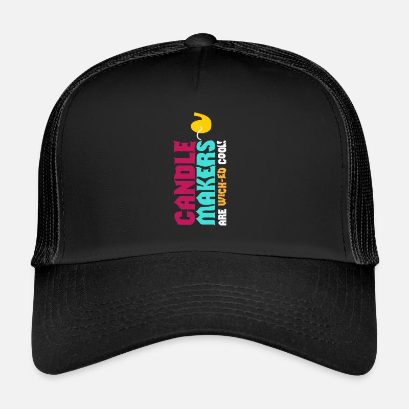 Candle Makers Cool Candle Maker Candles Trucker Cap