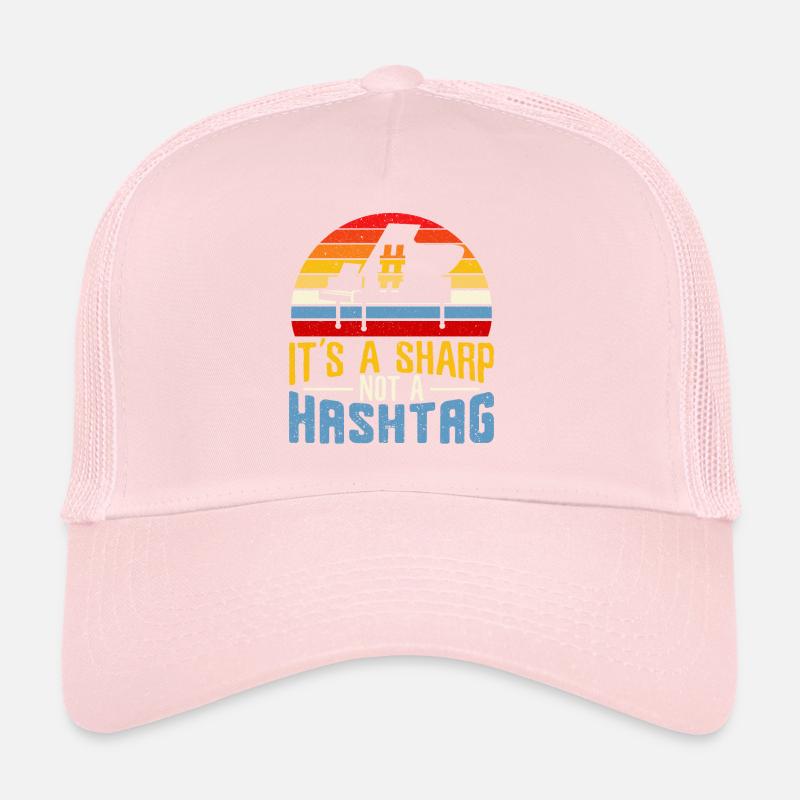 C’est un musicien de piano sharp pas un hashtag Casquette trucker 