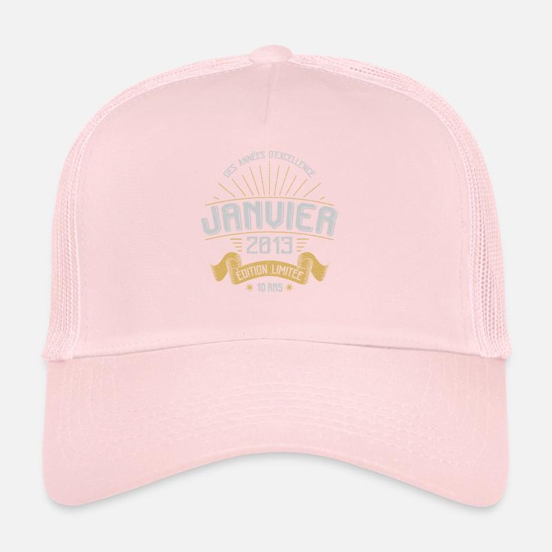 Des Années D'excellence Janvier 2013 10 Ans Casquette trucker 