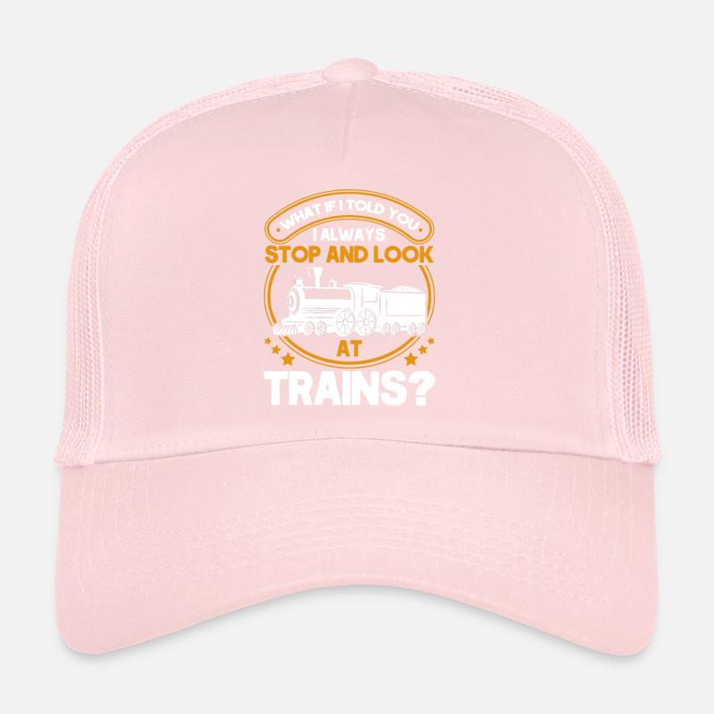 Cadeau de locomotives de train miniatures Casquette trucker 
