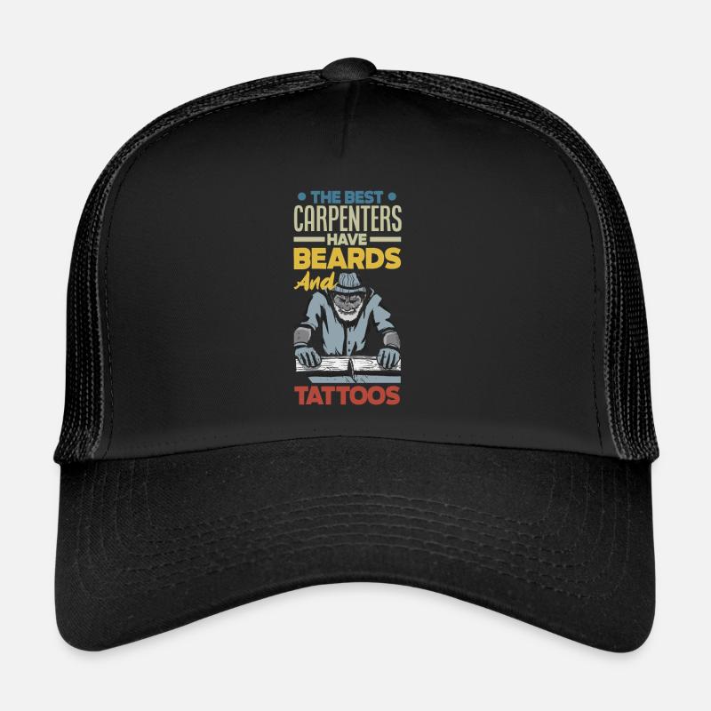 Drôle de menuisier Charpentier Charpentier Charpentier Charpentier Casquette trucker 