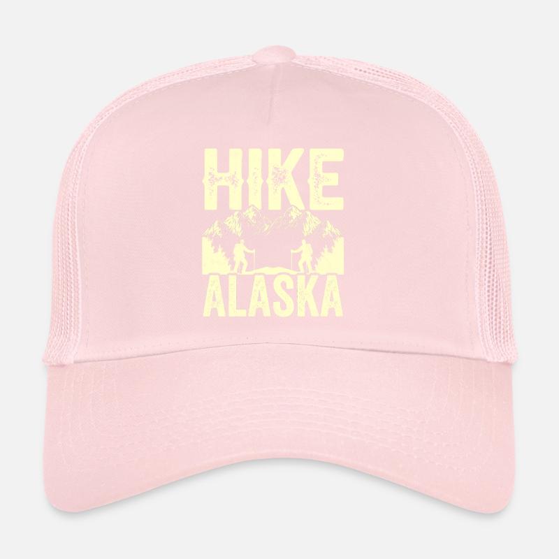 Hikes in Alaska Hiking Hikers Trucker Cap