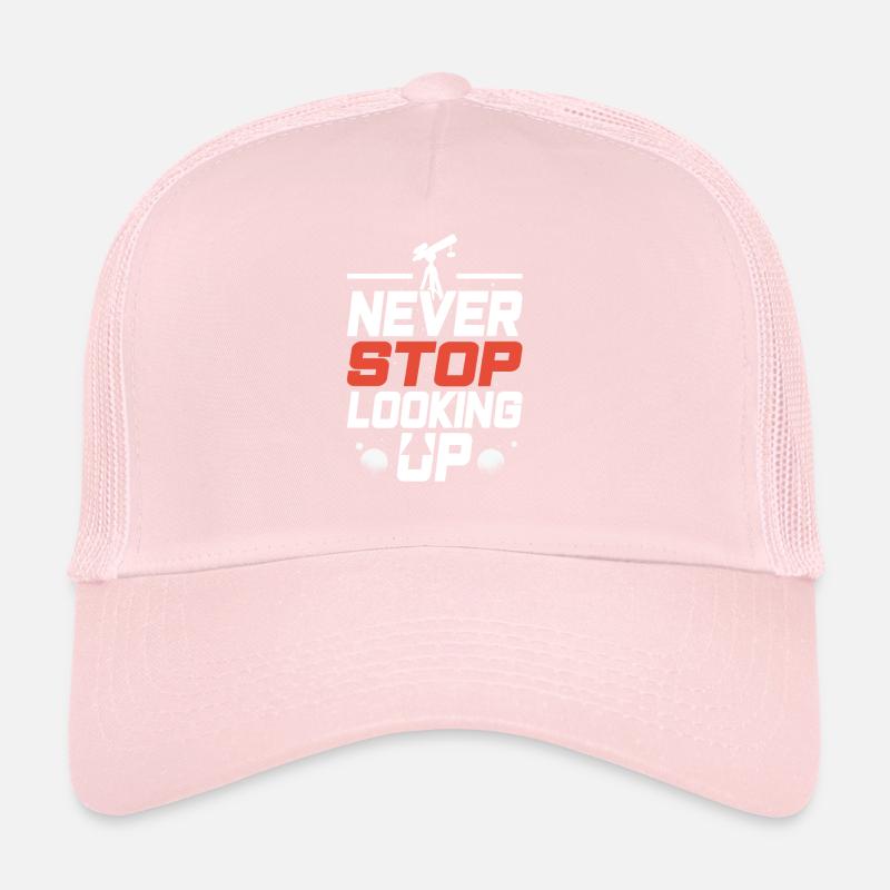 N’arrêtez jamais de regarder le télescope Casquette trucker 