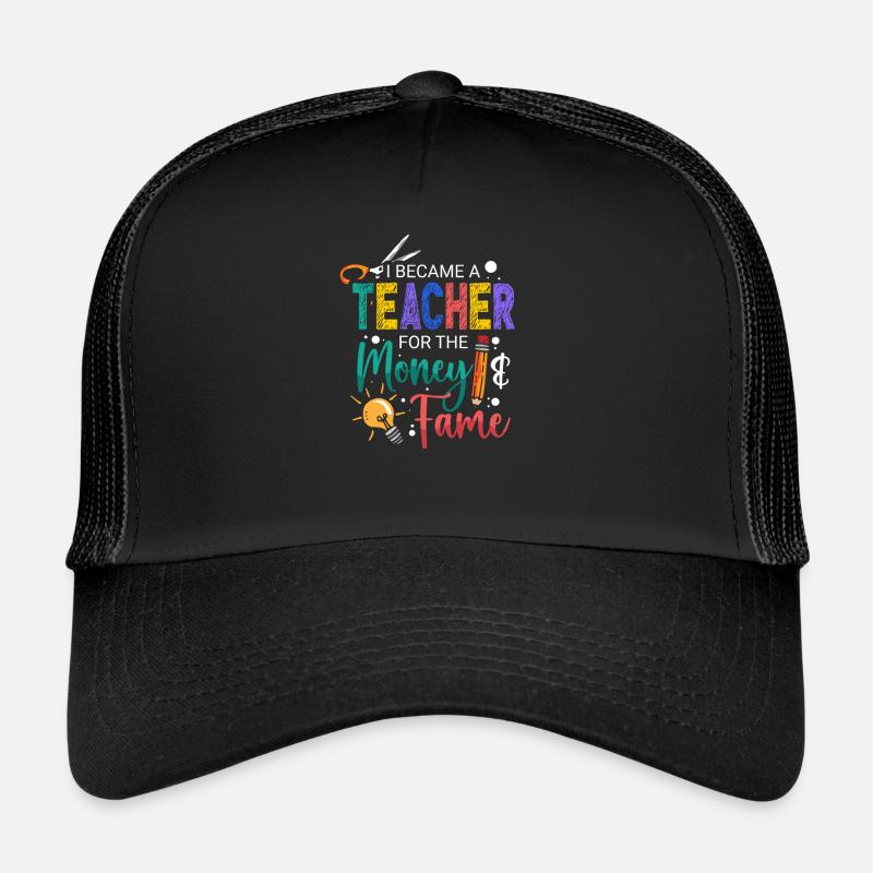 Les enseignants présentent le cours de formation des enseignants école d’enseignants Casquette trucker 