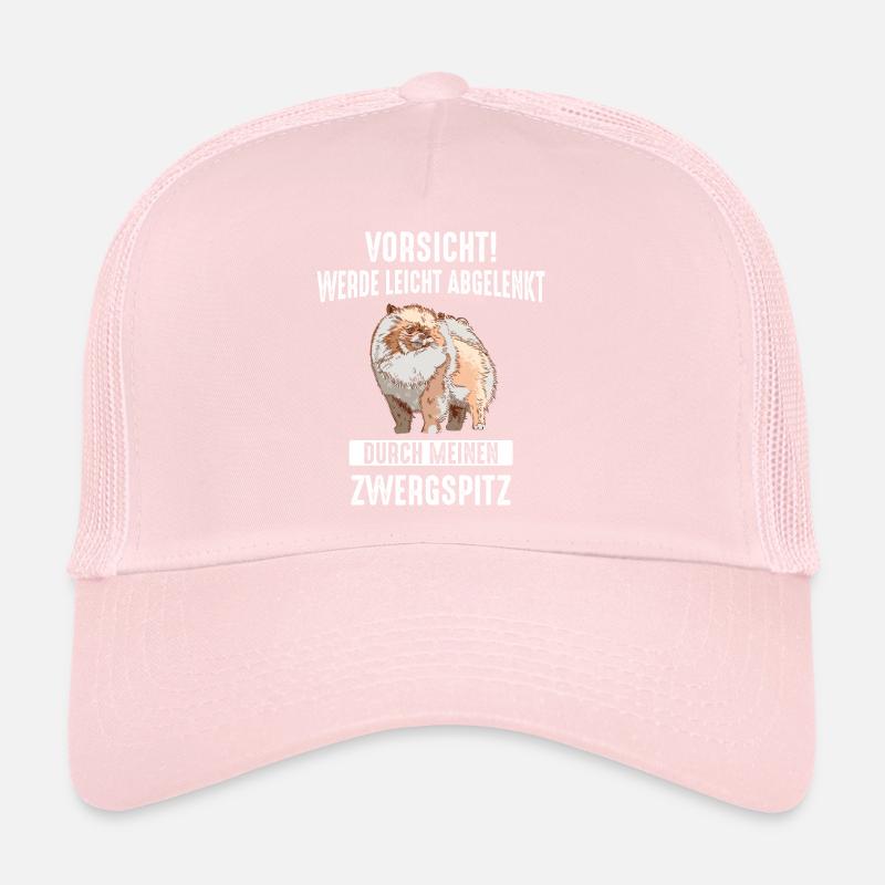 Zwergspitz Pomeranian Hund Trucker Cap