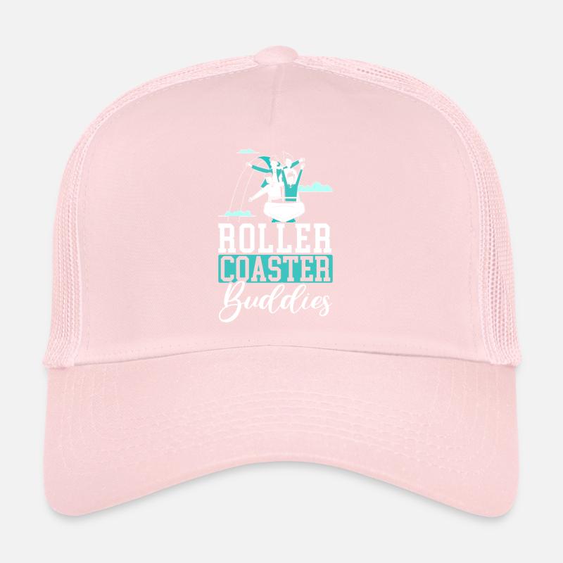 Roller Coaster Buddies Amusement Park Goer Trucker Cap