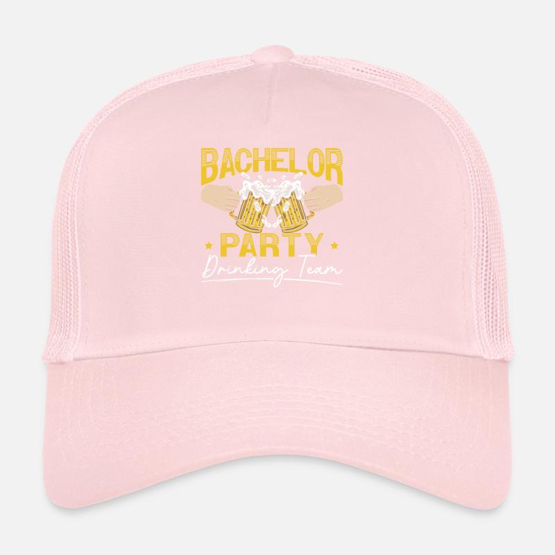 Enterrement de vie de garçon Drinking Team Beer Stag Night Casquette trucker 