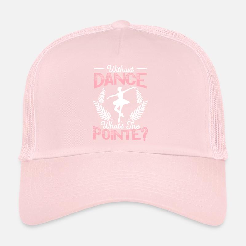 Sans danse Qu’est-ce que la ballerine de ballet de pointe Casquette trucker 