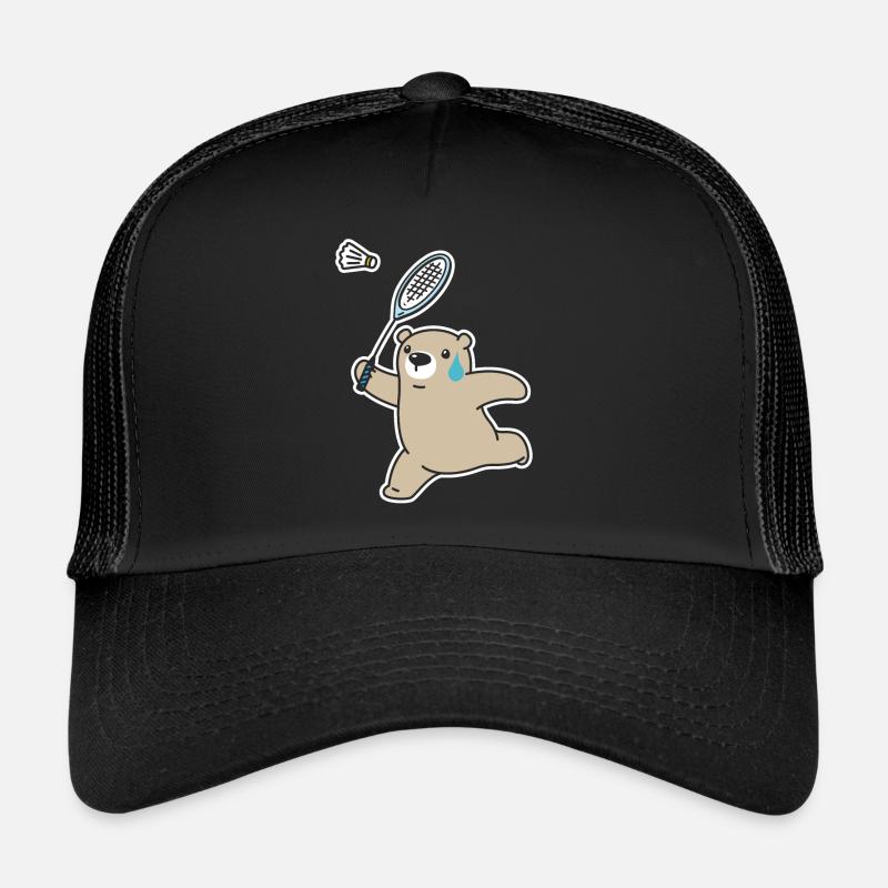 Ours de badminton Casquette trucker 