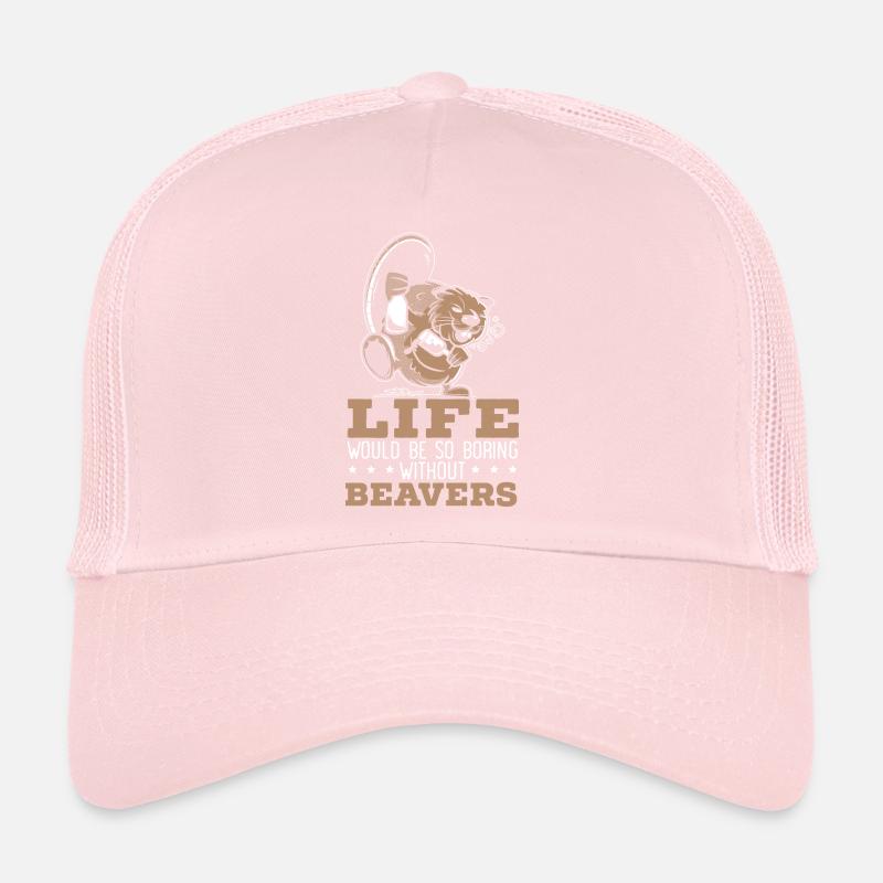 Das Leben wäre langweilig ohne Biber Biberliebhaber Trucker Cap