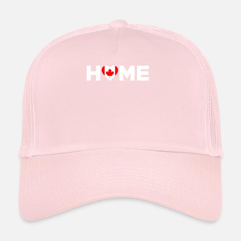 Canada Accueil Drapeau du Canada Canada Amour Casquette trucker 