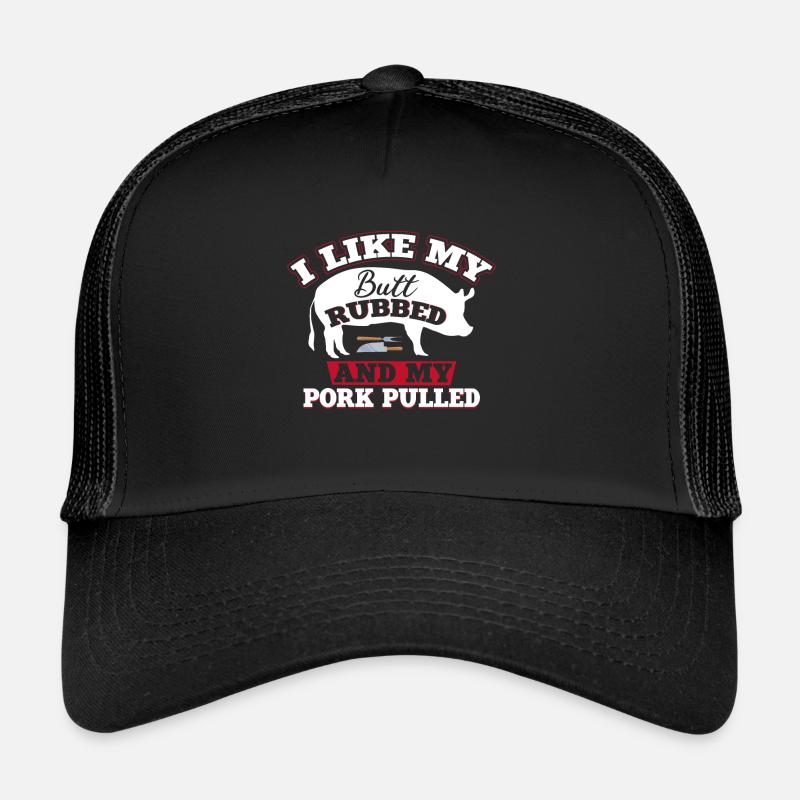 J’aime My Butt, The Funny Grill Bbq Casquette trucker 