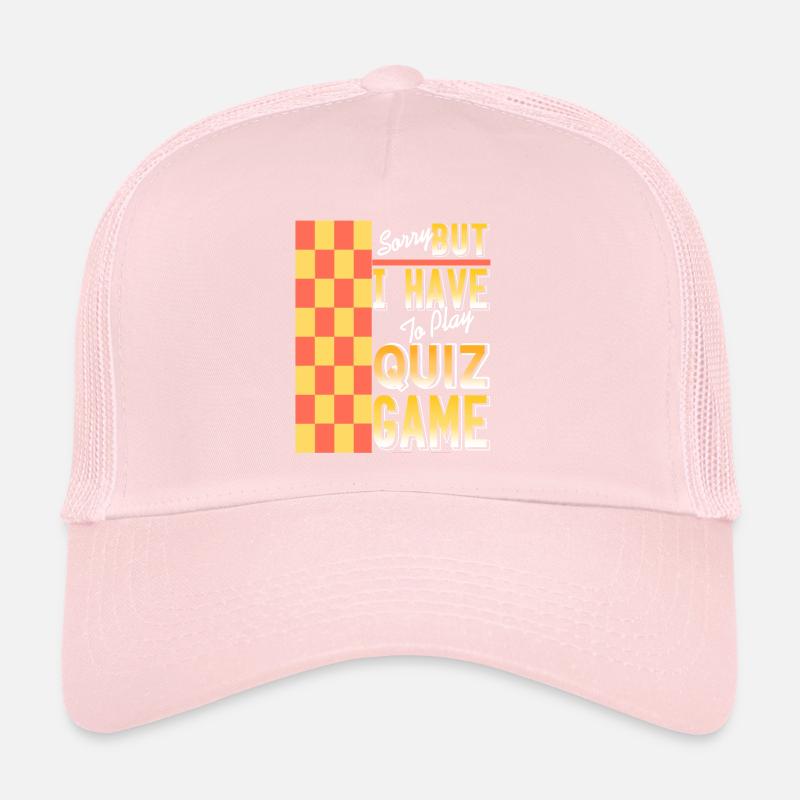 Désolé mais je dois jouer à un jeu de quiz rétro présent Casquette trucker 