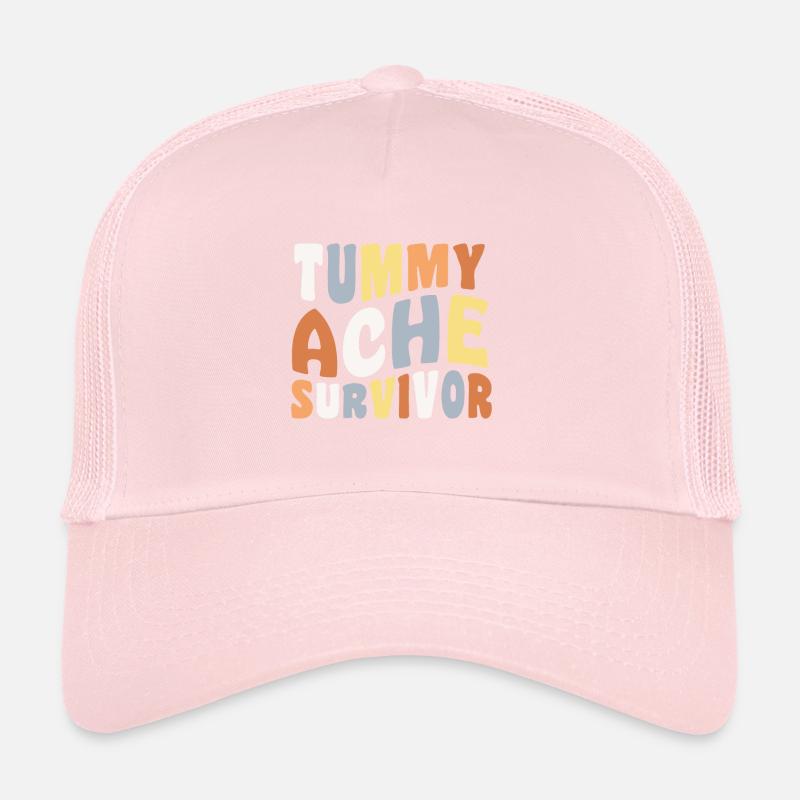 Citation d’un survivant de maux de ventre Casquette trucker 