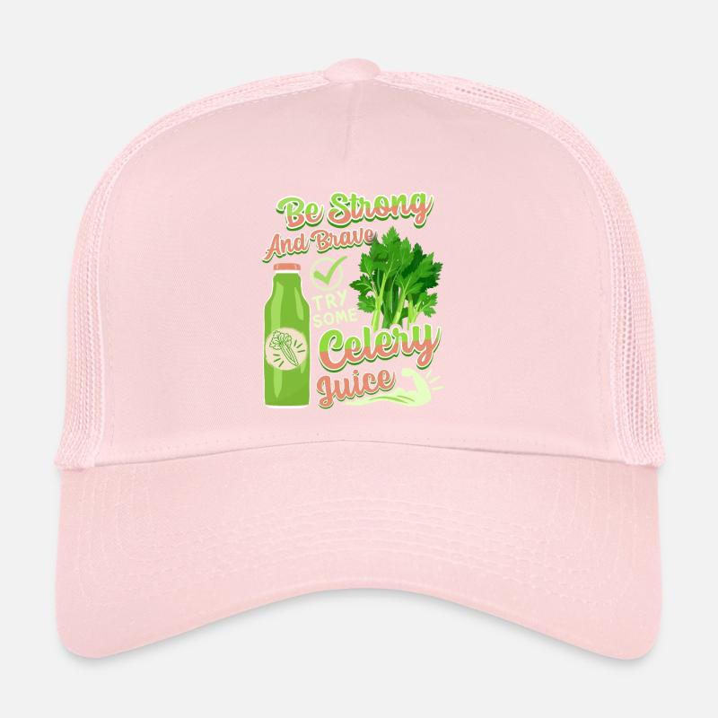 Céleri, dicton amusant, jus de céleri d’essai Casquette trucker 