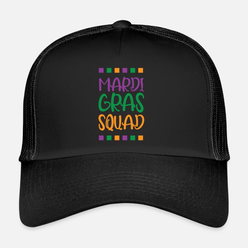 Escouade de Mardi Gras Casquette trucker 