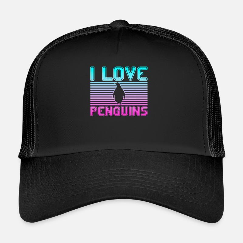 I love penguins Trucker Cap