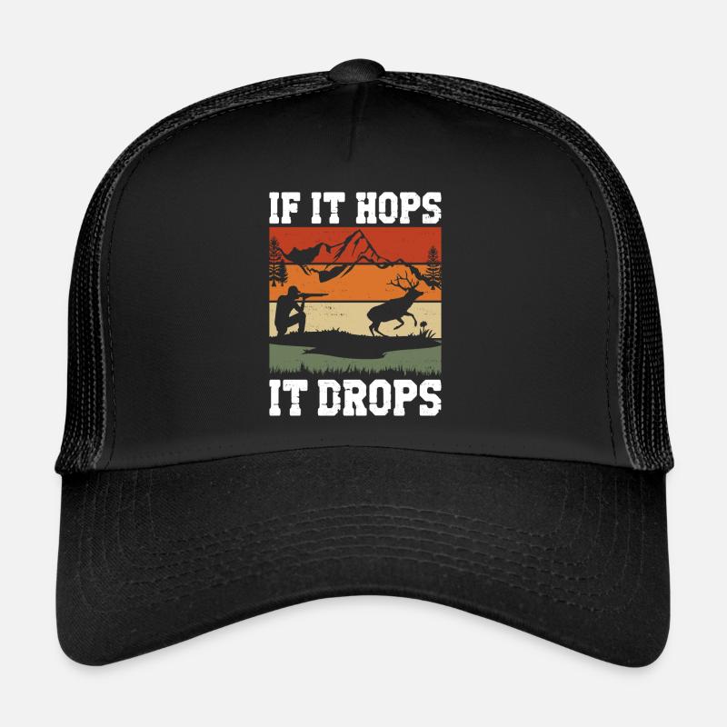 Chasseur de cerfs de Cerf Si c’est Casquette trucker 