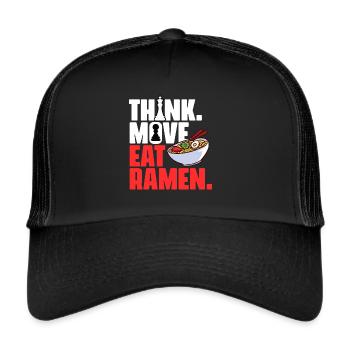 Funny board game Grandmaster for a - Trucker Cap - black/black - Front