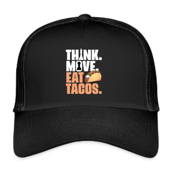 Fun board game Grandmaster for a - Trucker Cap - black/black - Front