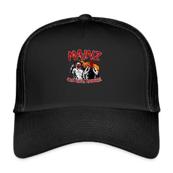 Mainz und nicht anders UPDATE - Trucker Cap - Schwarz/Schwarz - Vorne