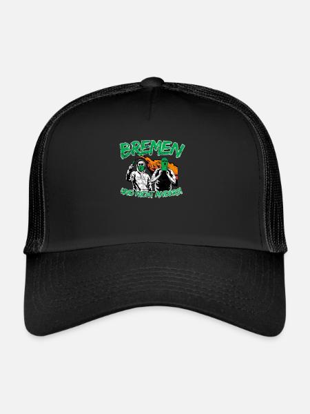 Bremen und nicht anders UPDATE - Trucker Cap - Schwarz/Schwarz