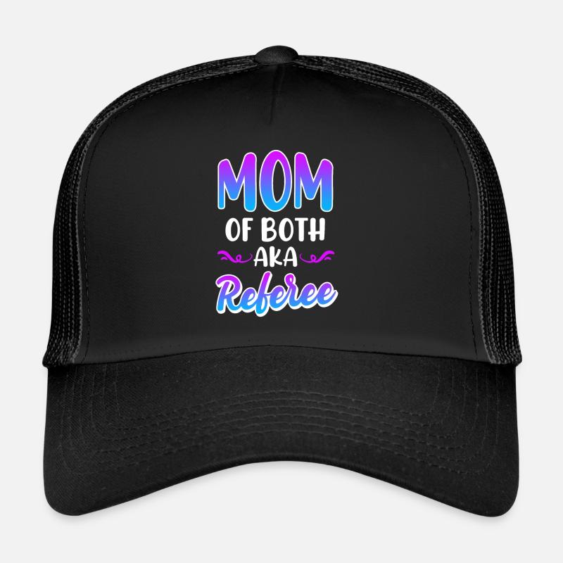 Mère de jumeaux Mama 2 enfants Casquette trucker 