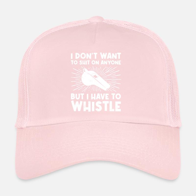 Je dois le siffler arbitre Casquette trucker 
