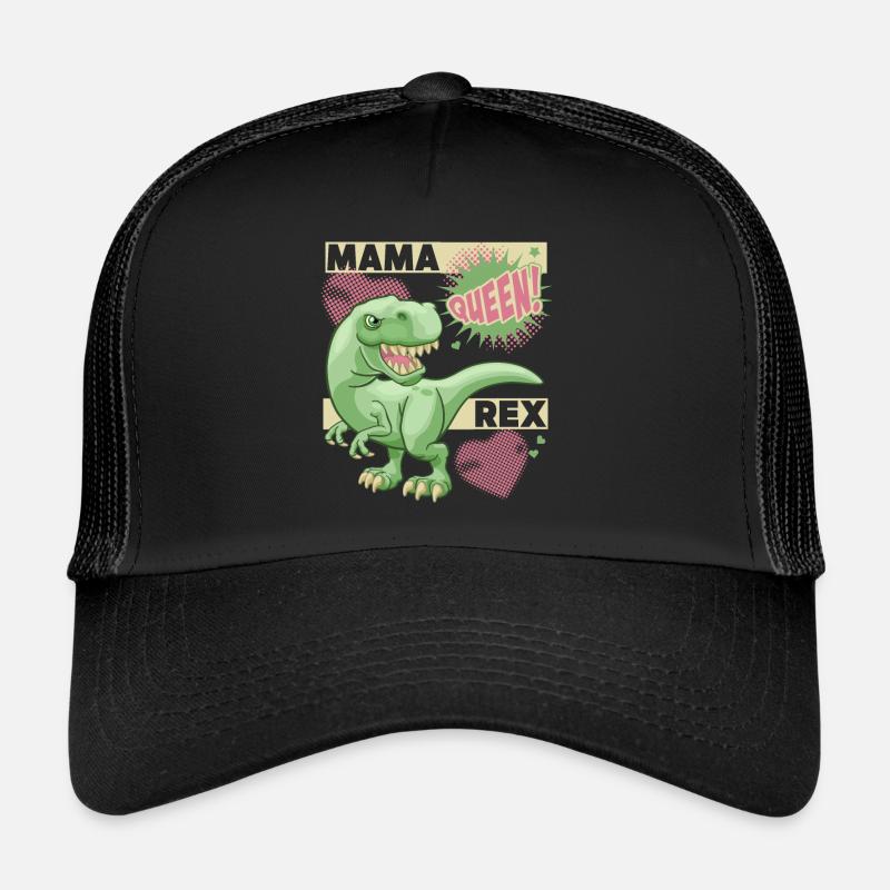 Mama-Dinosaurier, Mama-Dino, lustiger Spruch Trucker Cap
