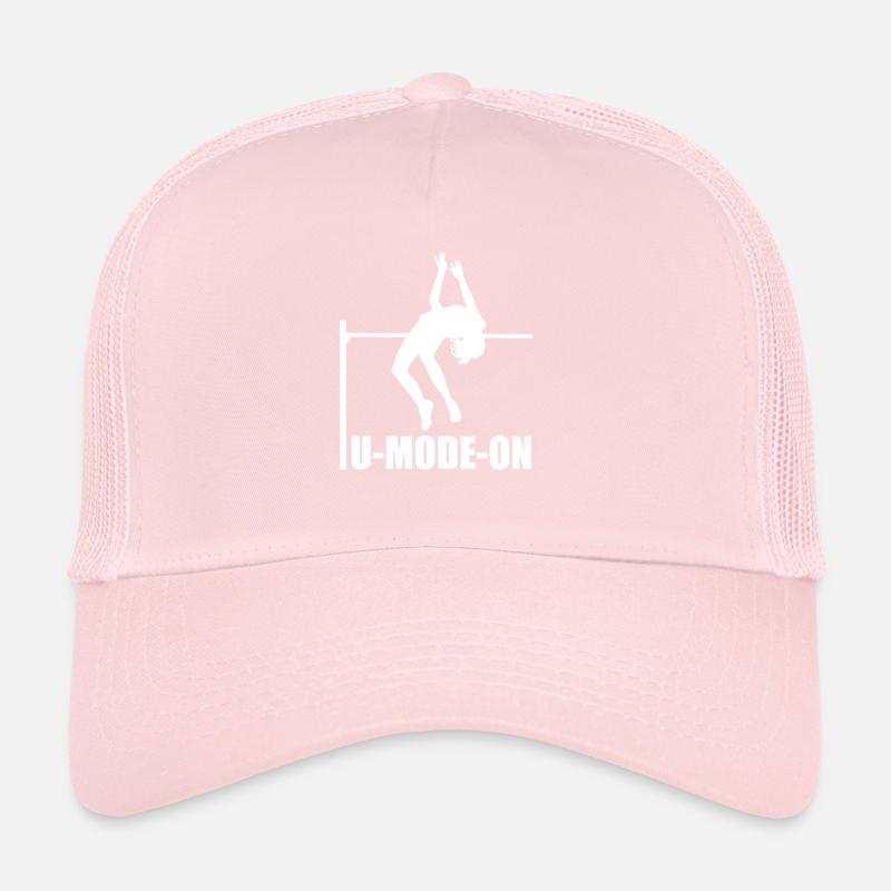 Mode U sur un saut à la perche amusant Casquette trucker 